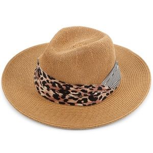 San Diego Hat Company Woven Fedora NWT